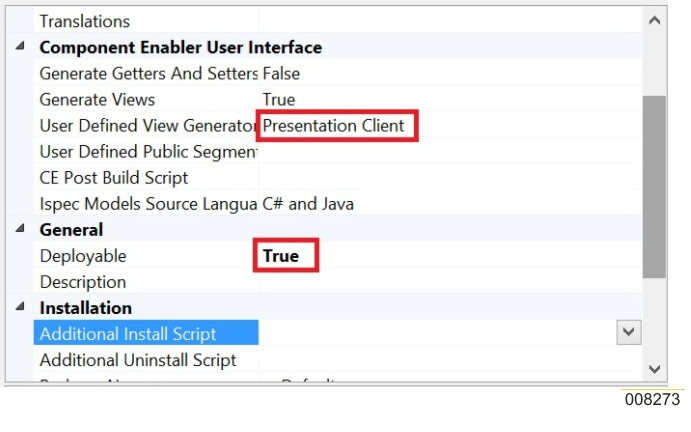 Bundle Folder Properties