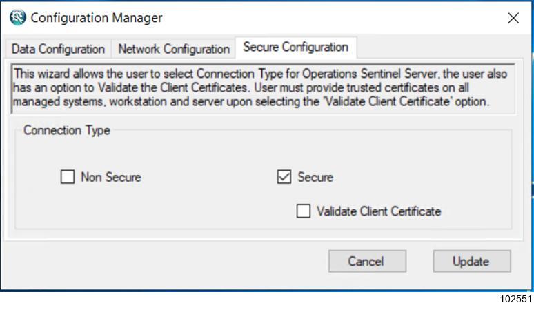 Secure Configuration Settings
