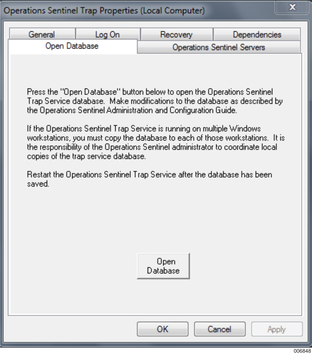 Open Database Tab