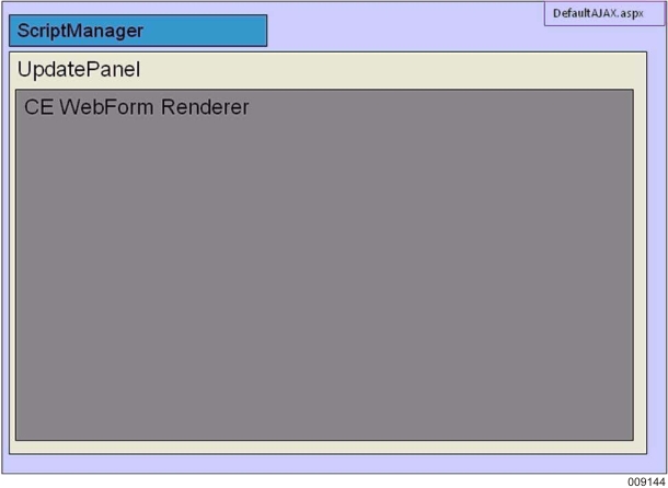DefaultAJAX Web Form in the Visual Studio Designer