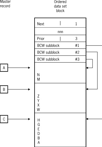 Embedded Data Block with Subblocks