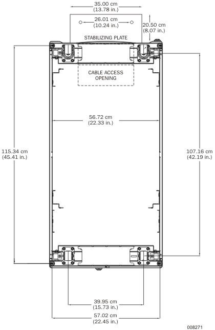 Cabinet Footprint